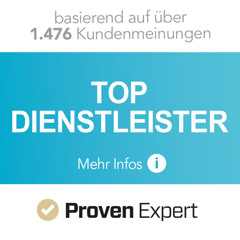 ProvenExpert Badge - Top Dienstleister