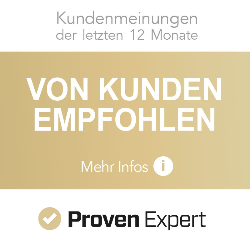 Proven Expert Von Kunden empfohlen Batch